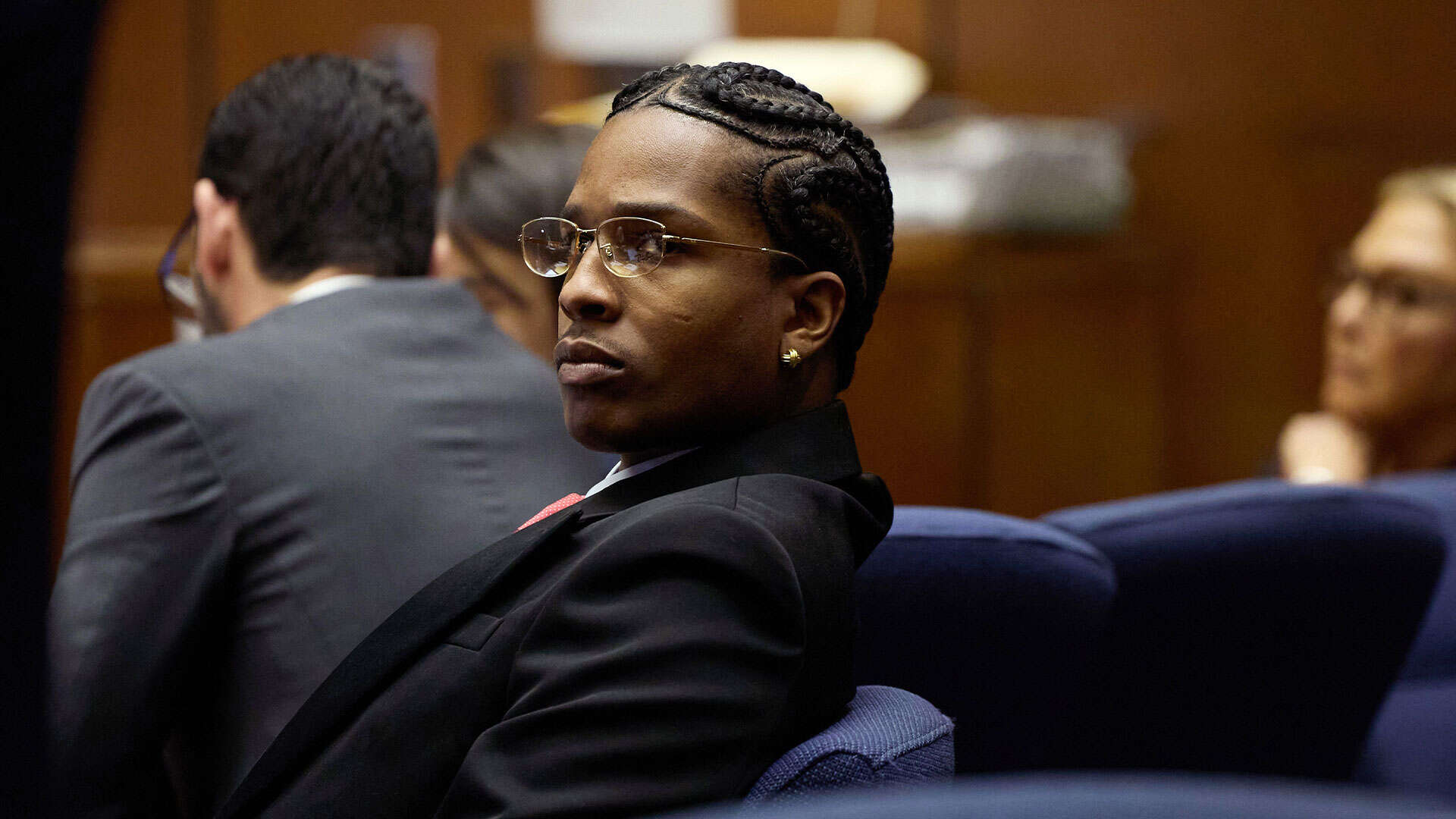 A$AP Rocky is found NOT GUILTY at gun trial and avoids 24 years in prison as Rihanna in court to support rapper husband