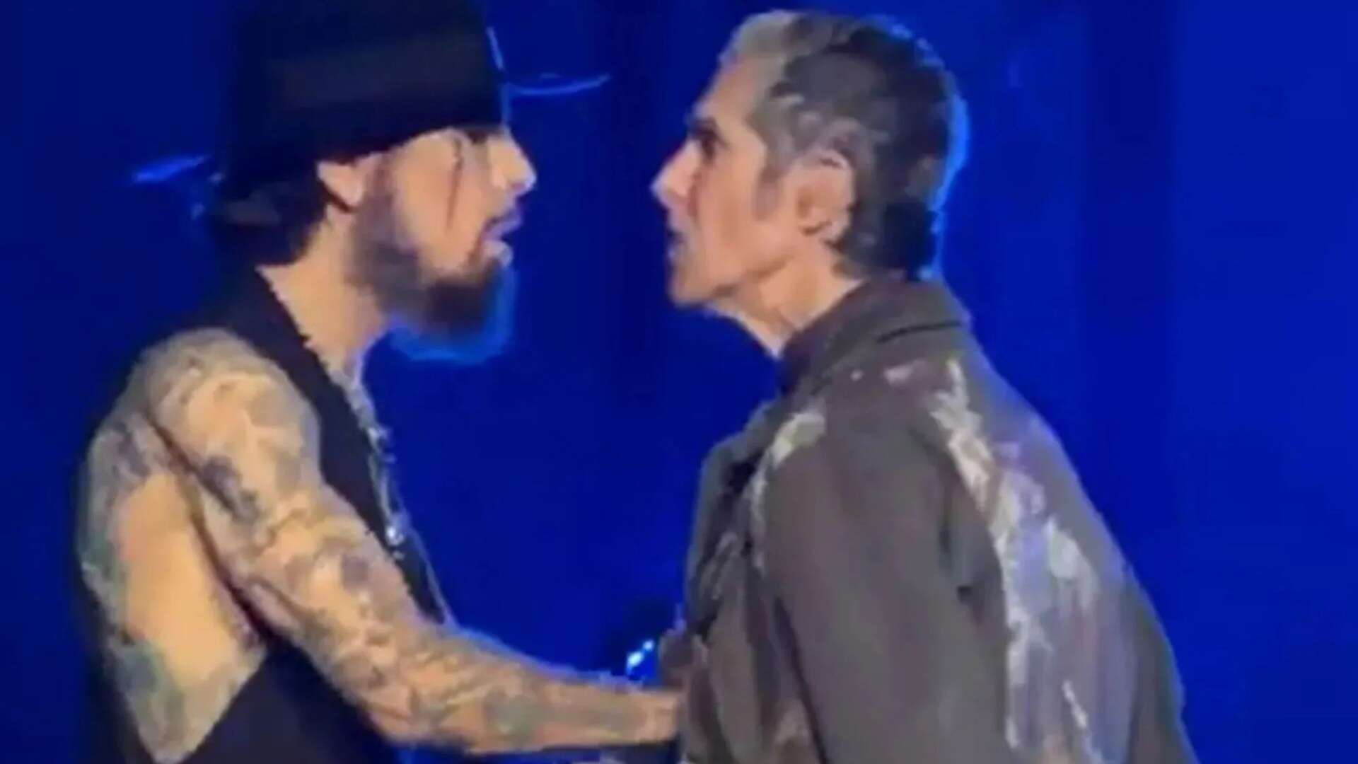 Jane’s Addiction CANCELS gig after frontman punched guitarist Dave Navarro on stage amid fears it was band’s last show