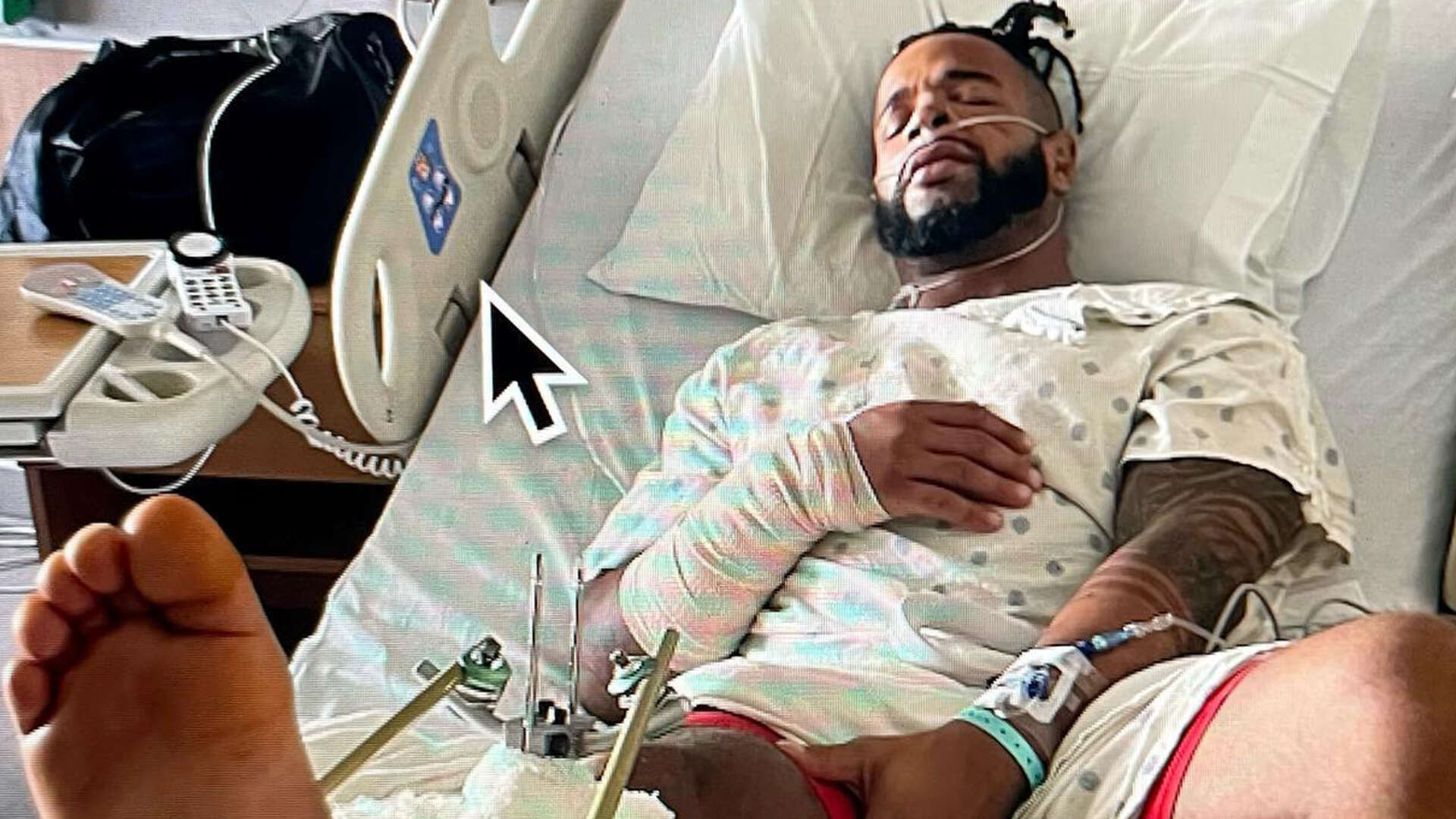 Teen Mom guest star Nelson Thomas gets his right foot amputated after near-fatal car crash and shares graphic photo