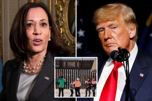 Kamala blasted for only agreeing to visit border after Trump announced his trip