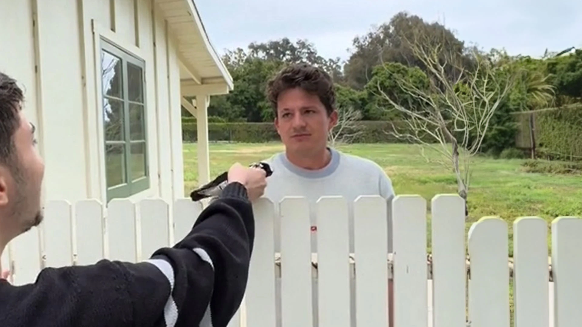 TikToker Harry Daniels catches Charlie Puth off-guard singing Taylor Swift – but fans ‘cringe’ over singer’s reaction
