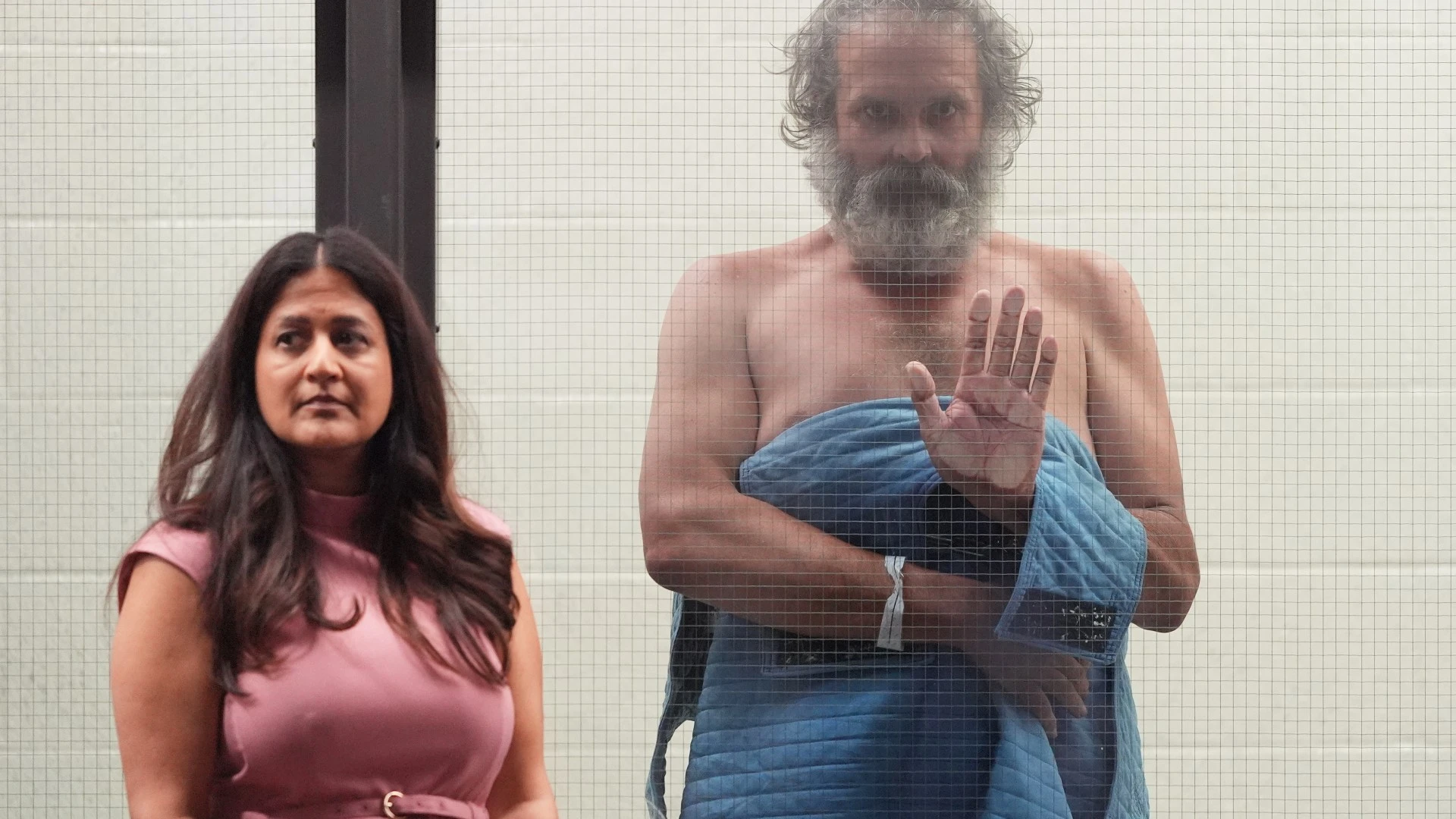 Jennifer Aniston’s shirtless ‘stalker’ gives creepy smile in court after ‘ramming car into Friends star’s mansion gates’