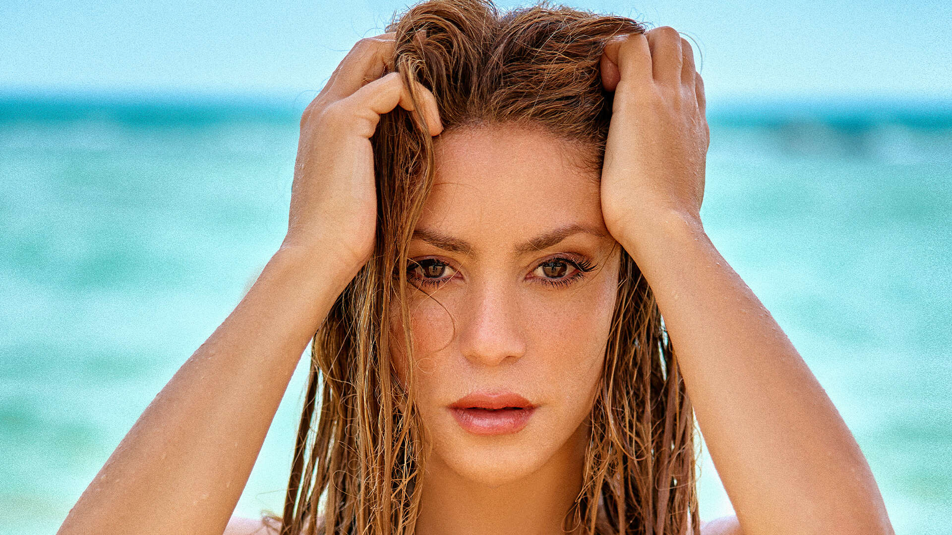 Shakira fans are convinced star is ‘aging backwards’ as she shares bikini pics from latest beach photoshoot