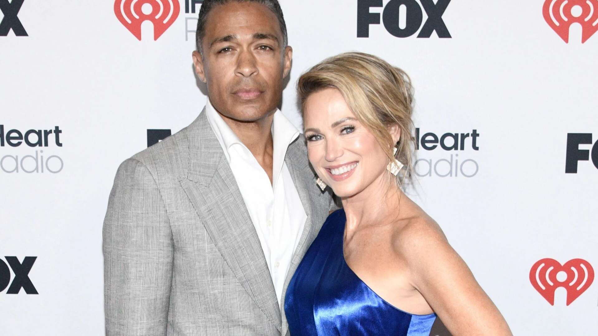 Amy Robach and TJ Holmes spark engagement rumors as she’s spotted with massive ring on THAT finger at iHeartRadio Awards