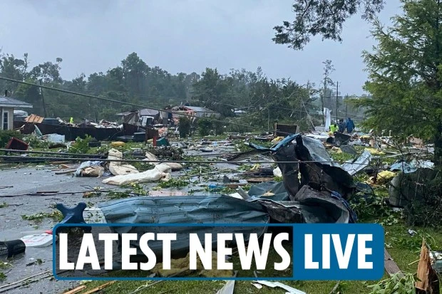 Tropical storm kills at least 13 people including 9 kids in tragic crash