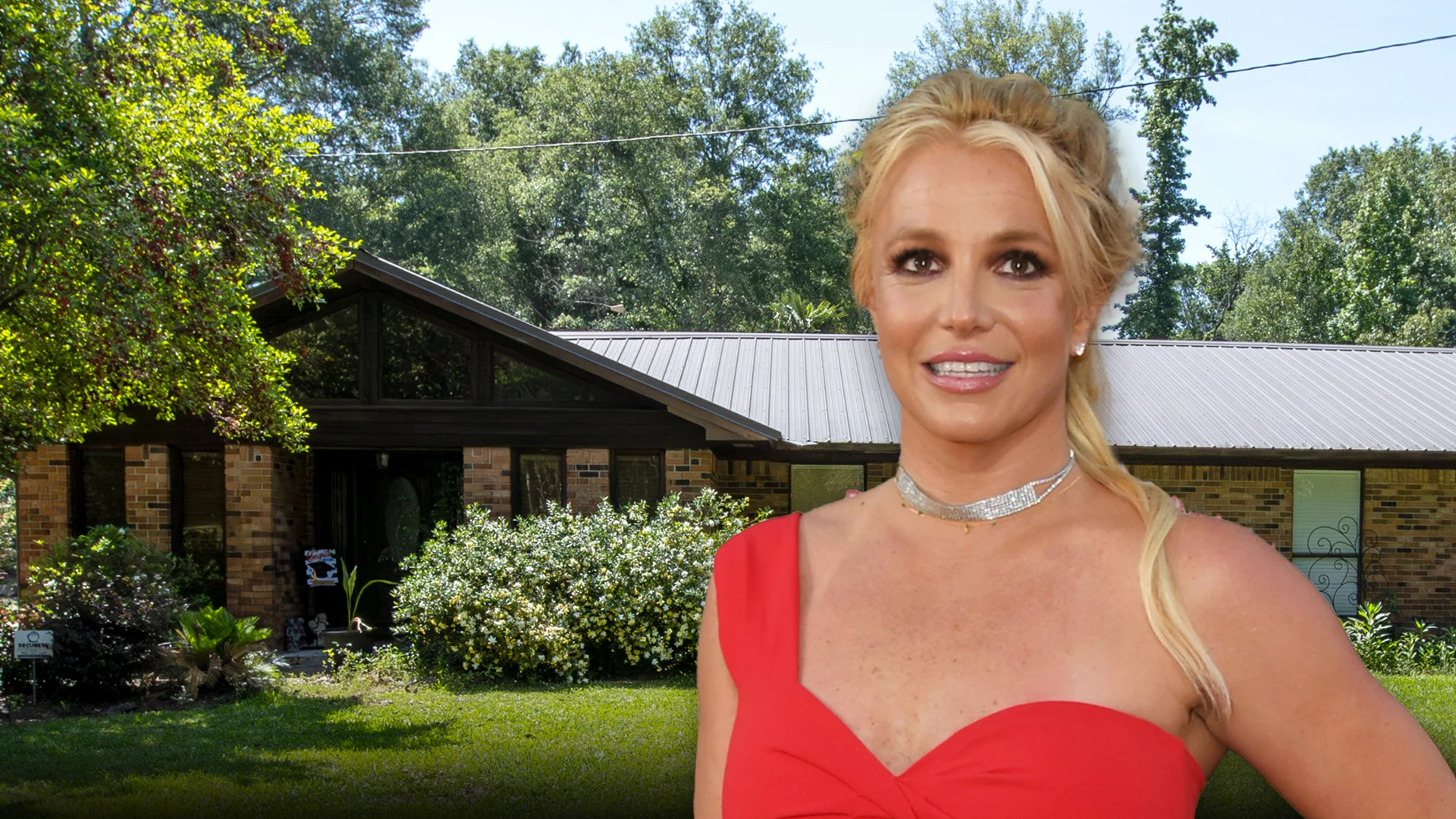 Scammers target Britney Spears’ $1.2m childhood home as it remains unsold & ‘frozen in time’ surrounded by Trump flags