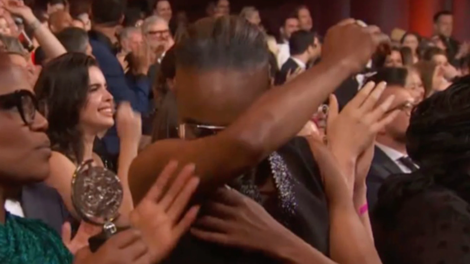 Billy Porter caught ‘sniffing his armpits’ during Tony Awards as fans left in stitches over ’embarrassing’ moment
