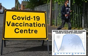 Covid was 24th leading cause of death in May - and was 1% of fatalities
