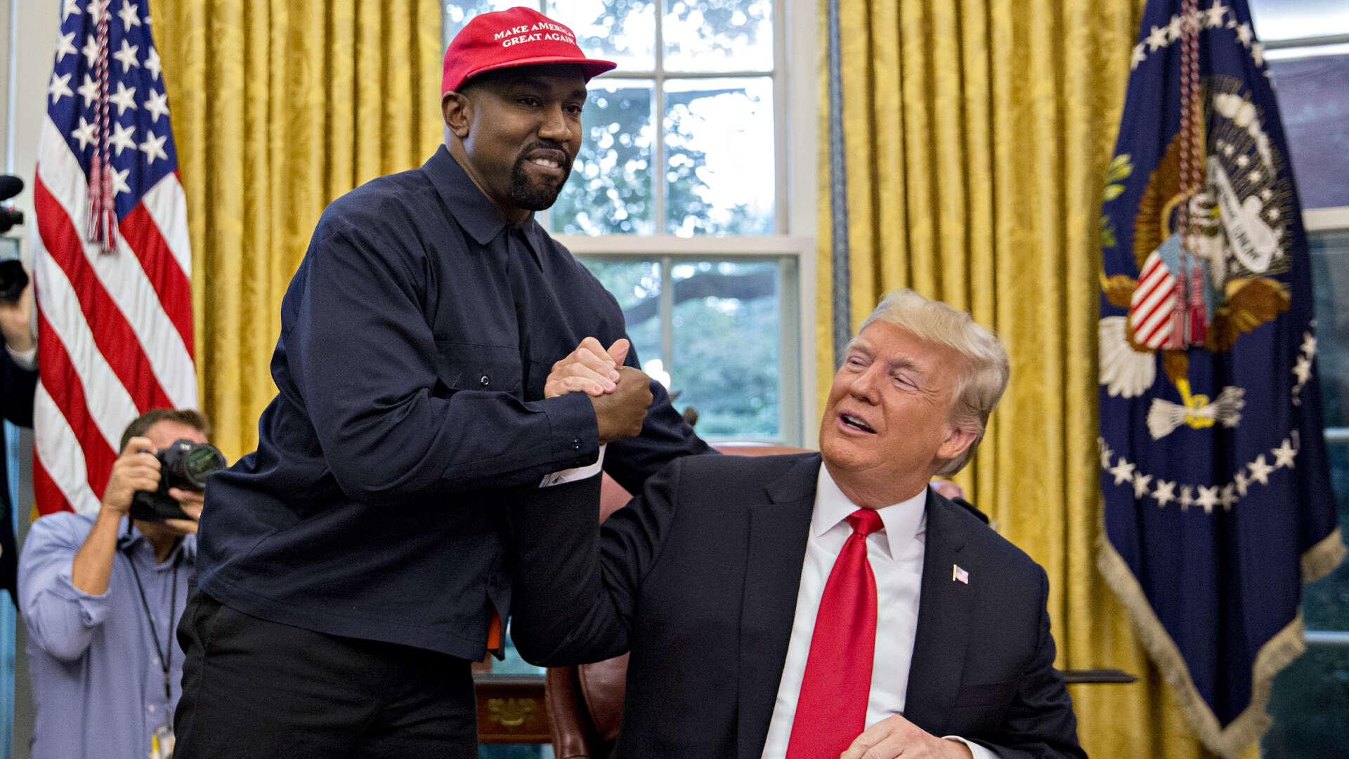 Kanye West ‘feels accepted again’ and ‘invincible’ under President Trump as he moves back to U.S. from Tokyo