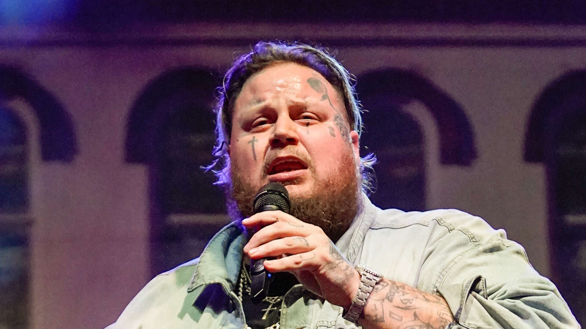 Jelly Roll hits 100-lb weight-loss mark as singer insists ‘you won’t recognize me next year’ and shows off slim figure