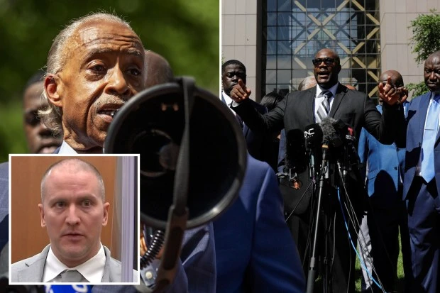 Floyd family and Rev Sharpton SLAM Chauvin's 'slap on the wrist' sentence