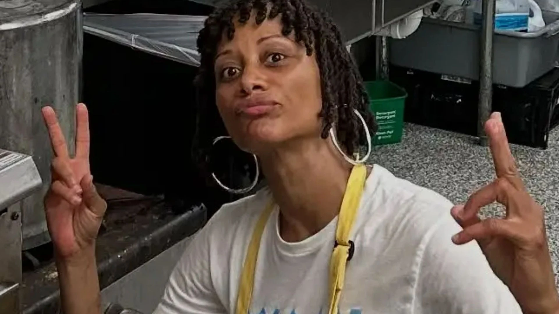 Star of Emmy-winning TV series reveals she’s now working in restaurant kitchen after axe from show