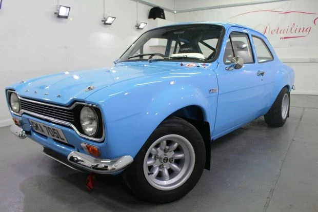 Ford Escort on sale at £125,000 - 100 times its original 1973 price tag