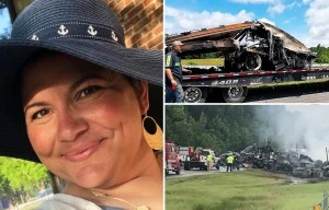 Mom survives after losing both kids in car pileup during deadly storm