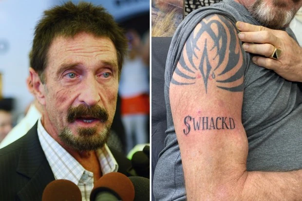 McAfee once said if he ever dies in suicide - he DIDN'T kill himself