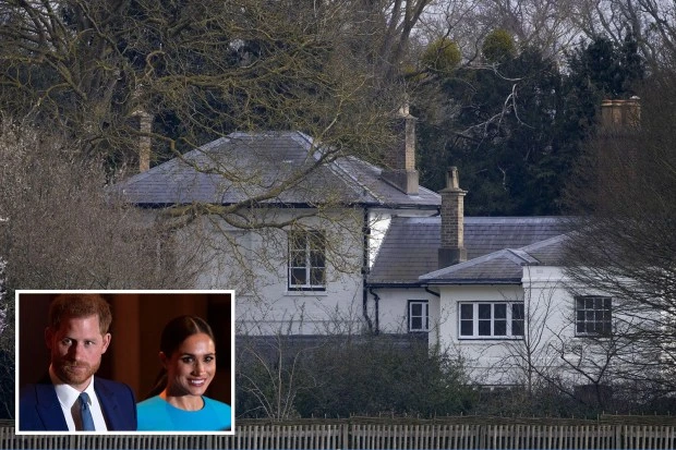 Harry and Meghan paid for £2.4m Frogmore Cottage refurb AND 18 months' rent