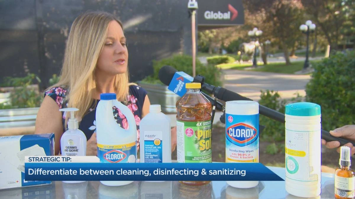 Sanitizing strategies with pharmacist Sherry Torkos