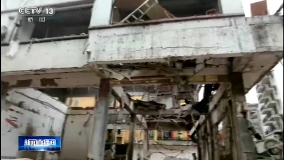 Rescue efforts underway in China residential neighbourhood after gas explosion