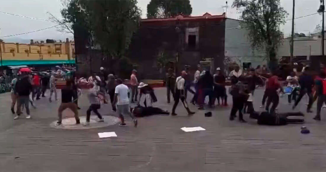 Protesta en Xochimilco termina en la detención de cinco personas; ya están libres