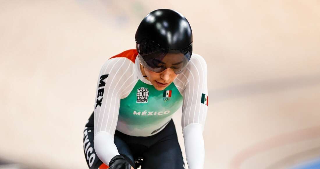 París 2024: La mexicana Daniela Gaxiola avanza a cuartos de final en keirin femenil