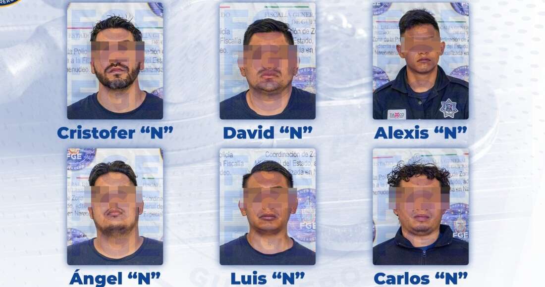 La Fiscalía de Guerrero detiene a 6 policías de Taxco por desaparición forzada