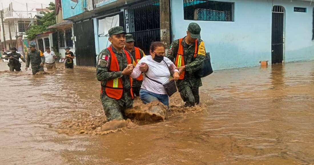 El paso del huracán deja a 127 mil personas y 39 mil hogares afectados en Acapulco