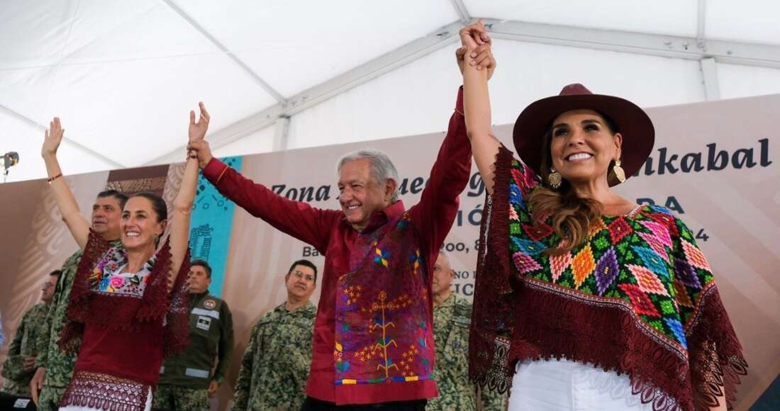 AMLO asegura que Tren Maya estará terminado este año; Sheinbaum consolidará proyecto