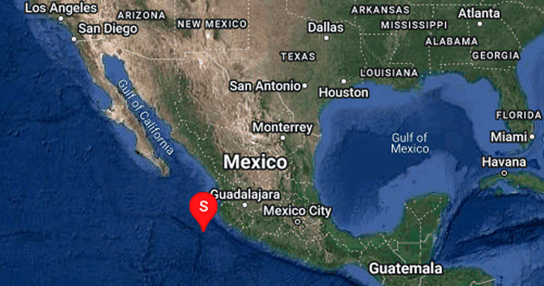 Un sismo de magnitud 5.1 sacude Cihuatlán, Jalisco; no se reportan afectaciones