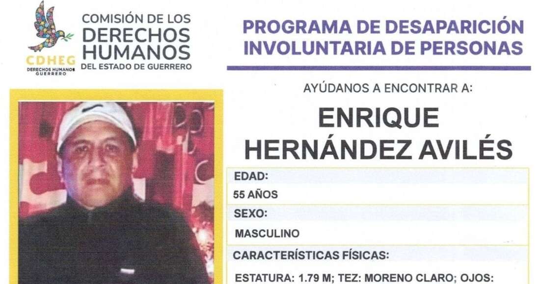 El reportero Enrique Hernández es encontrado sin vida en una fosa en Taxco, GRO