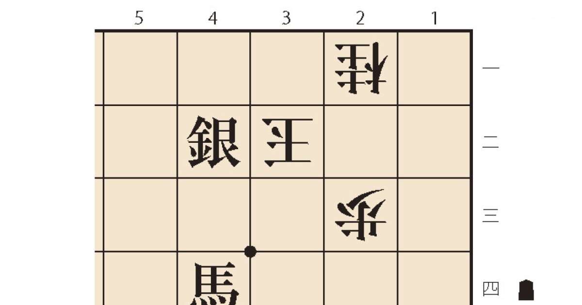 【無料詰将棋】1手詰め初心者向け｜羽生善治監修｜詰将棋パラダイス作問（第25問）