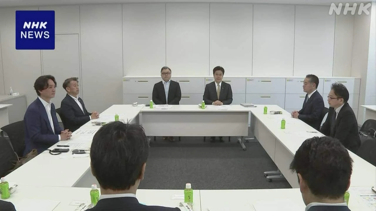 自民・維新 衆議院定数削減法案 今国会で成立目指す方針確認