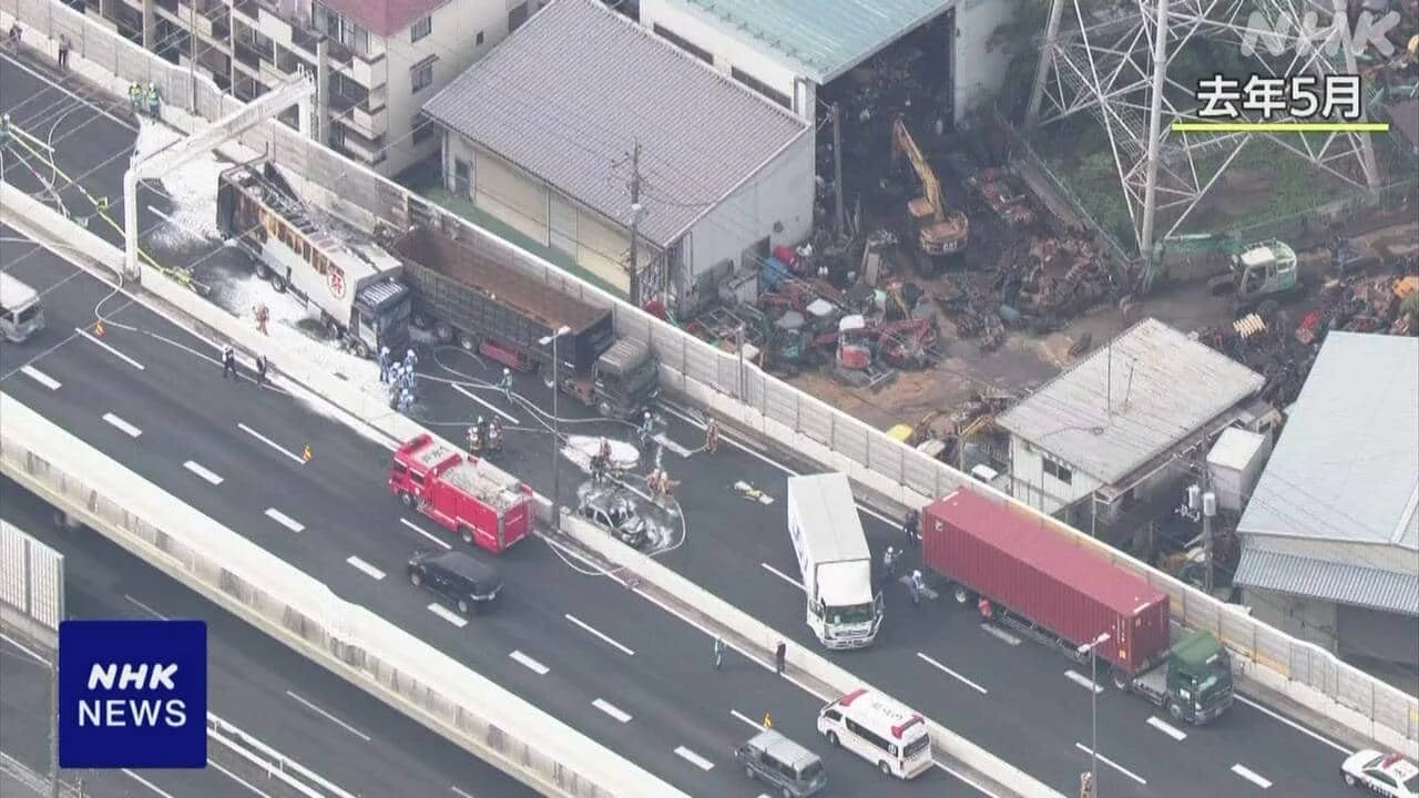 首都高6人死傷 大型トラックの元運転手に懲役7年6か月の判決