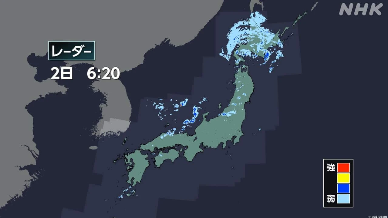 あすにかけ 北～西日本 局地的に雨雲発達のおそれ