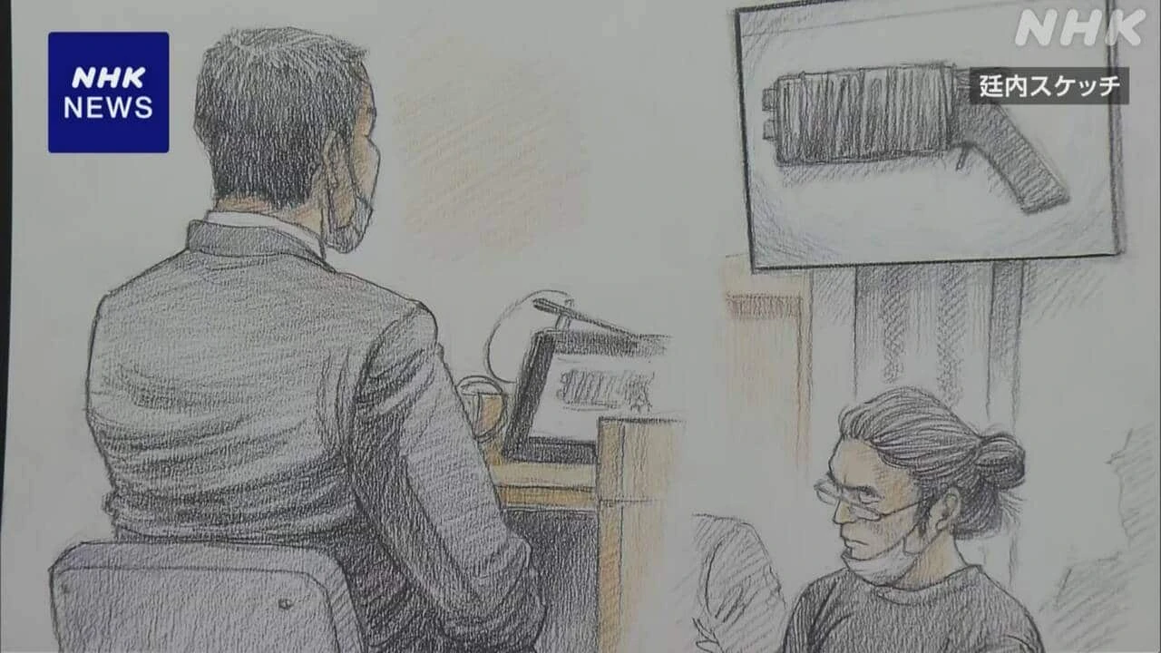 安倍元首相銃撃裁判 警察職員“手製の銃 人への殺傷力あった”