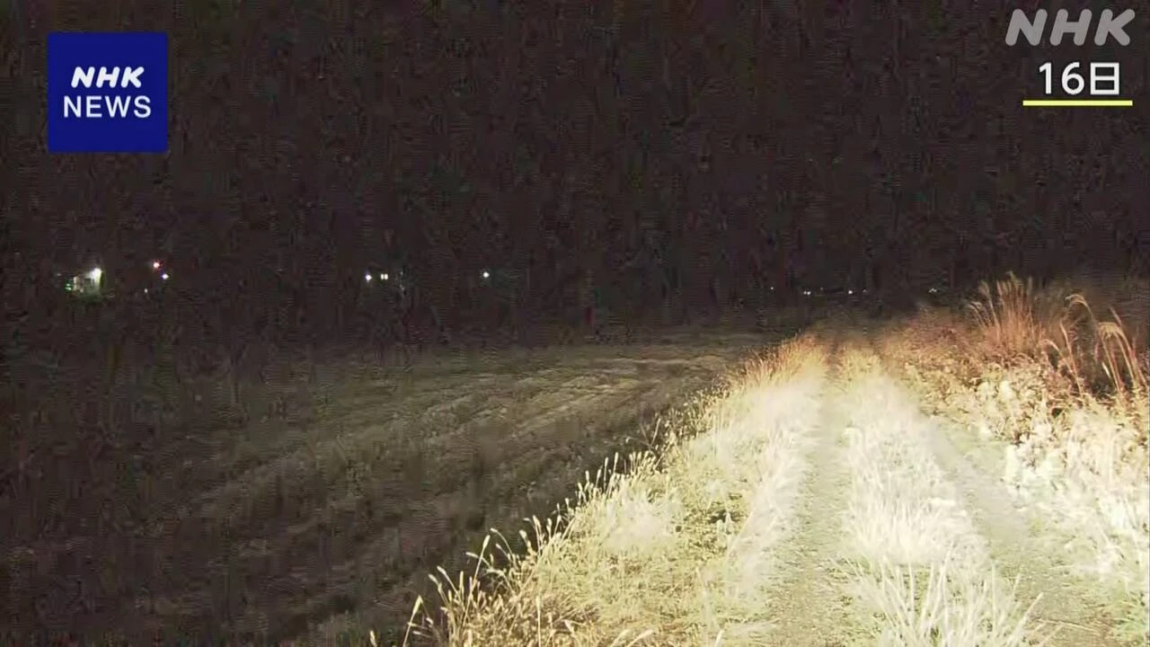 秋田 田んぼで女性死亡 クマに襲われたか かまれたような傷も