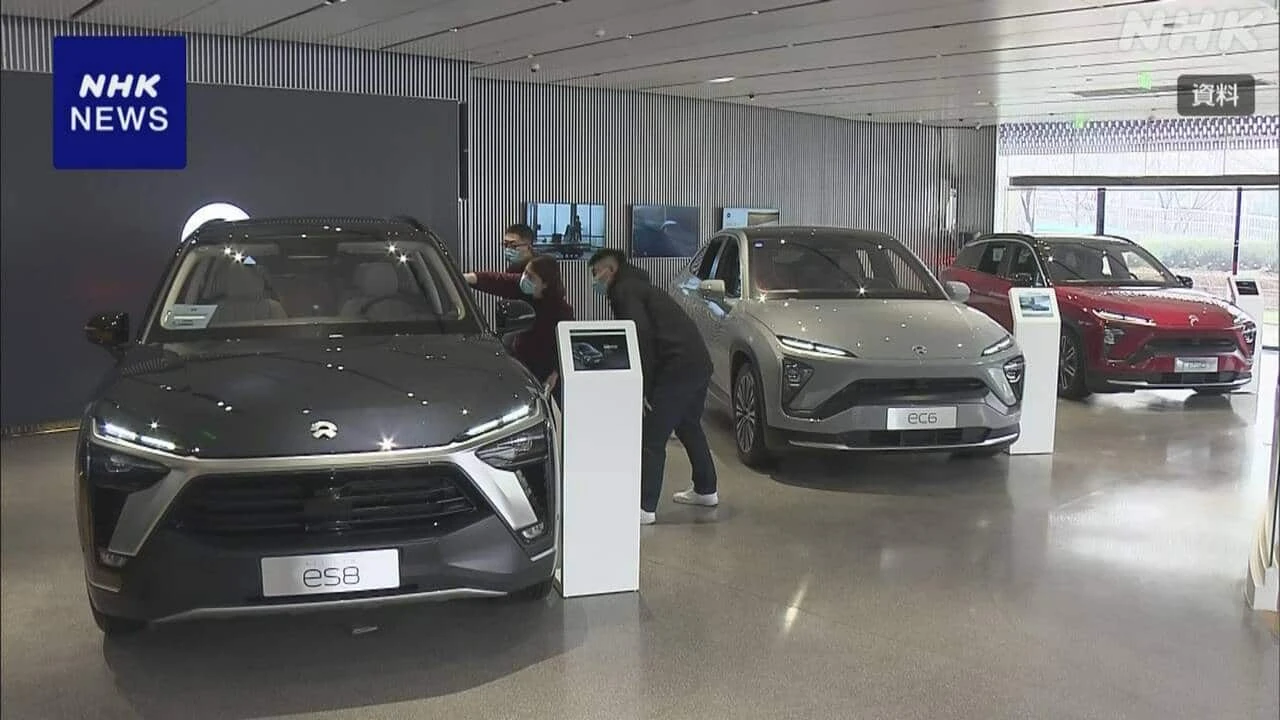中国国内の新車販売 前年同月比21％余減 輸出強化の動き加速へ