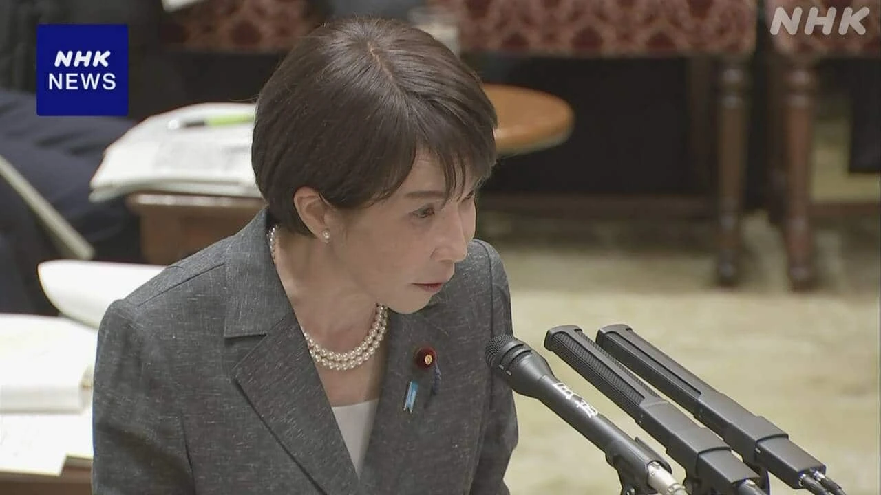 現時点で補正予算案必要ない 物価高への備え検討指示 高市首相
