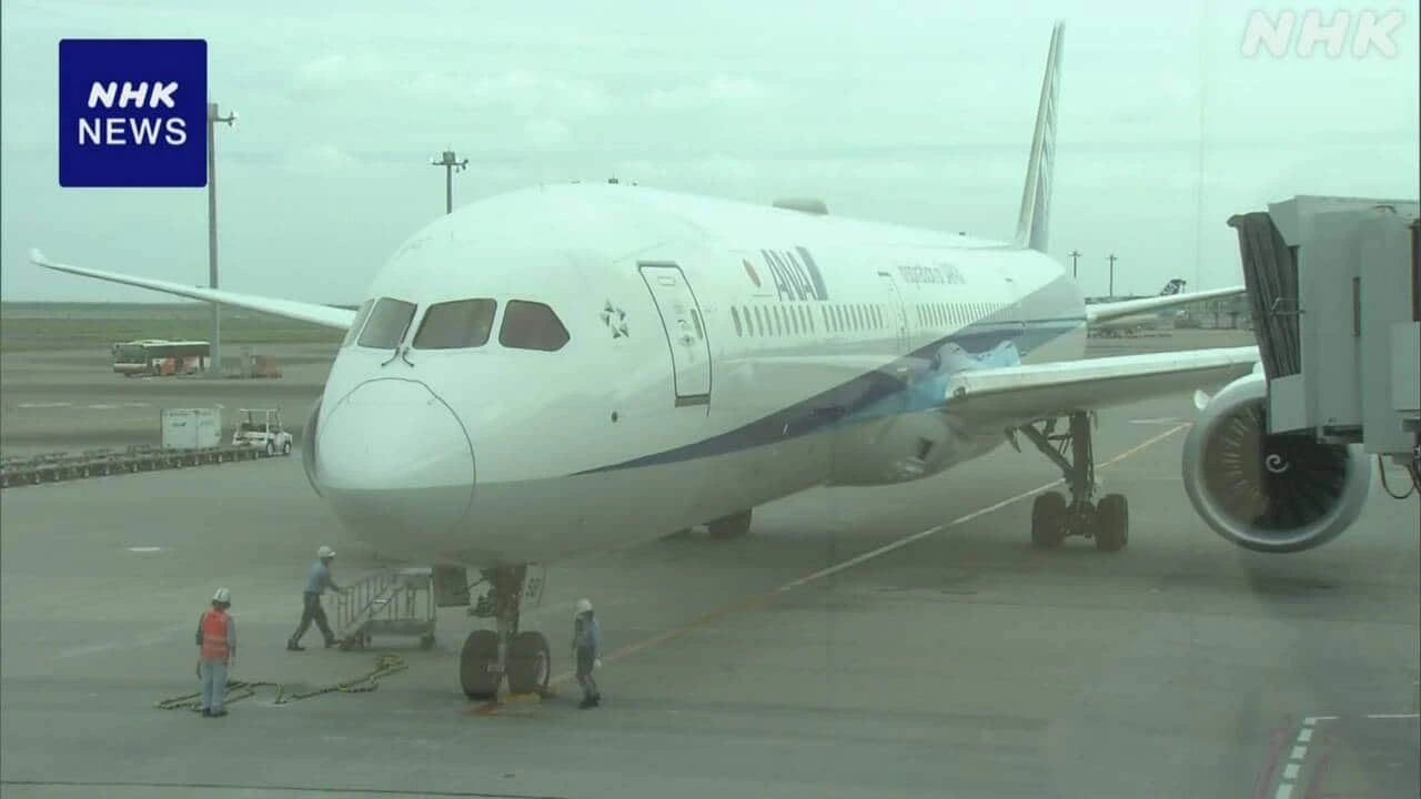 全日空機 機内でモバイルバッテリーから煙 けが人なし