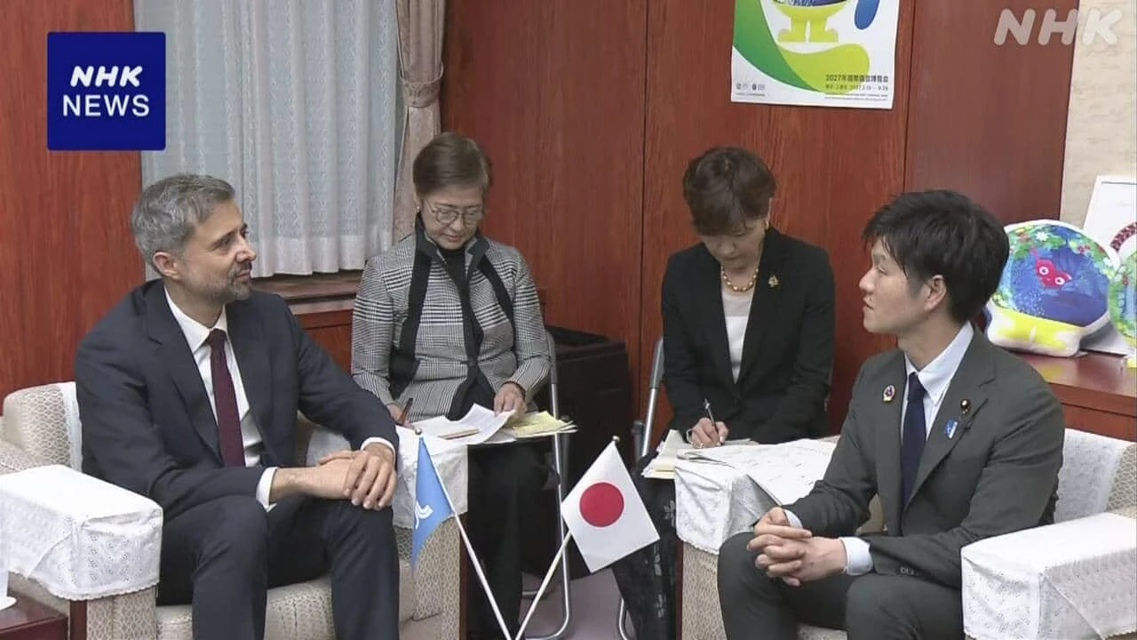 鈴木農相 国連機関に“途上国の農業支援で連携を”