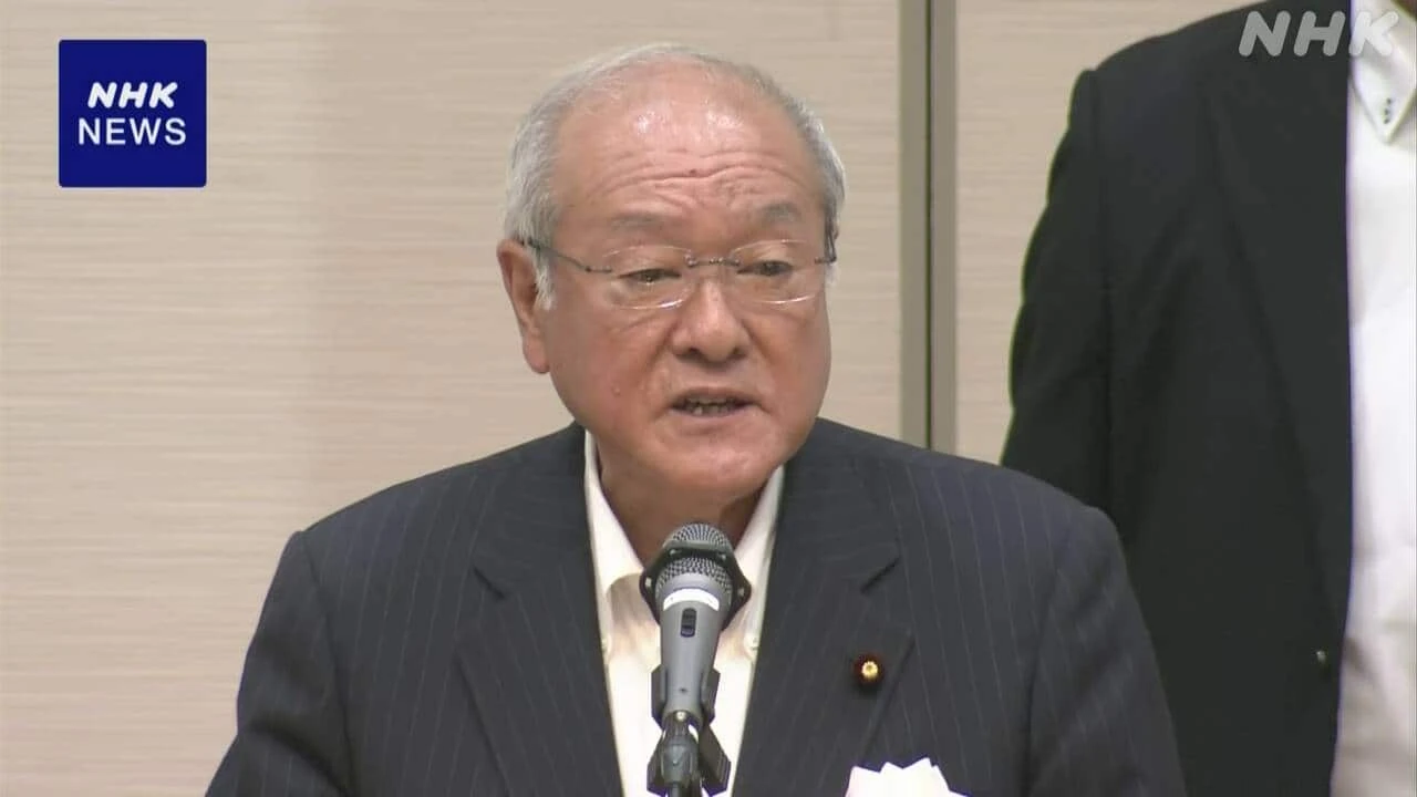 来年度予算案の編成 “財政規律にも配慮を” 自民 鈴木幹事長