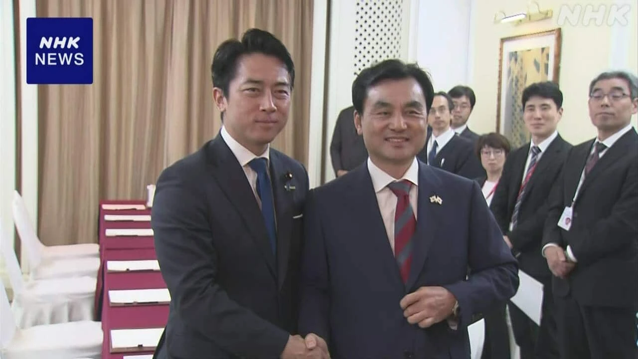 日韓防衛相 6月に海自と韓国海軍の捜索救難訓練実施を確認