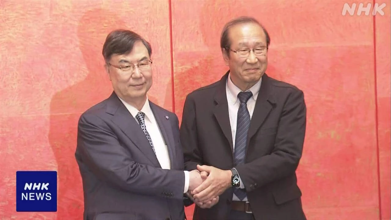 ノーベル賞 坂口志文さんと北川進さん 母校の京都大学で対談