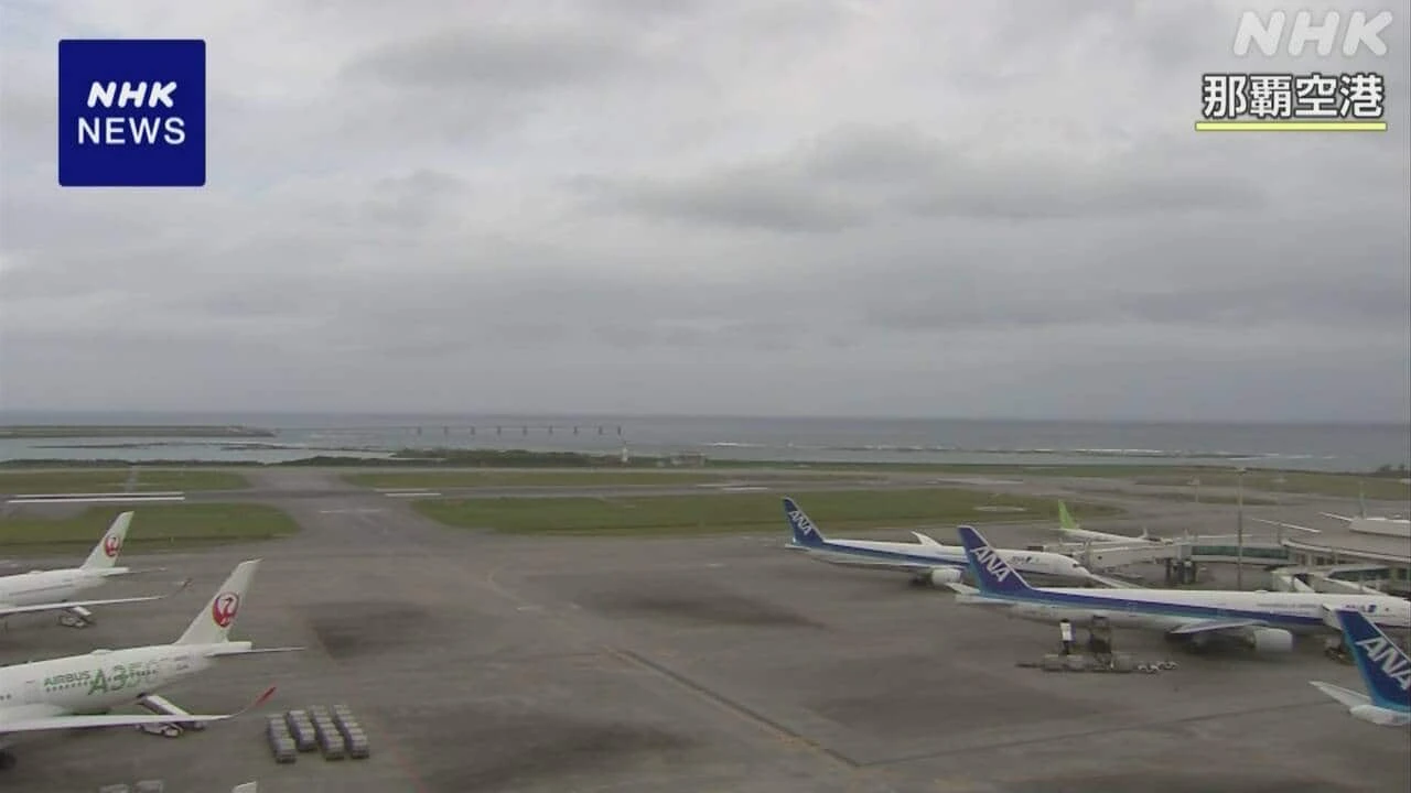 【台風影響】沖縄発着便など あさってにかけ290便余欠航