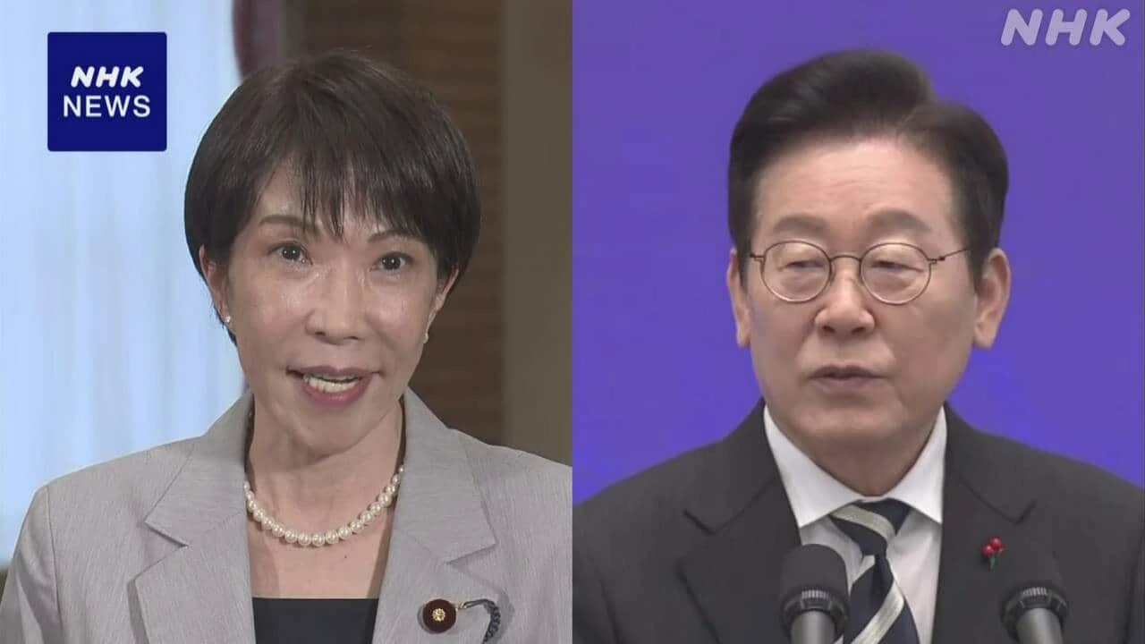 韓国大統領府 高市首相19日から訪韓を発表「中東情勢も議論」
