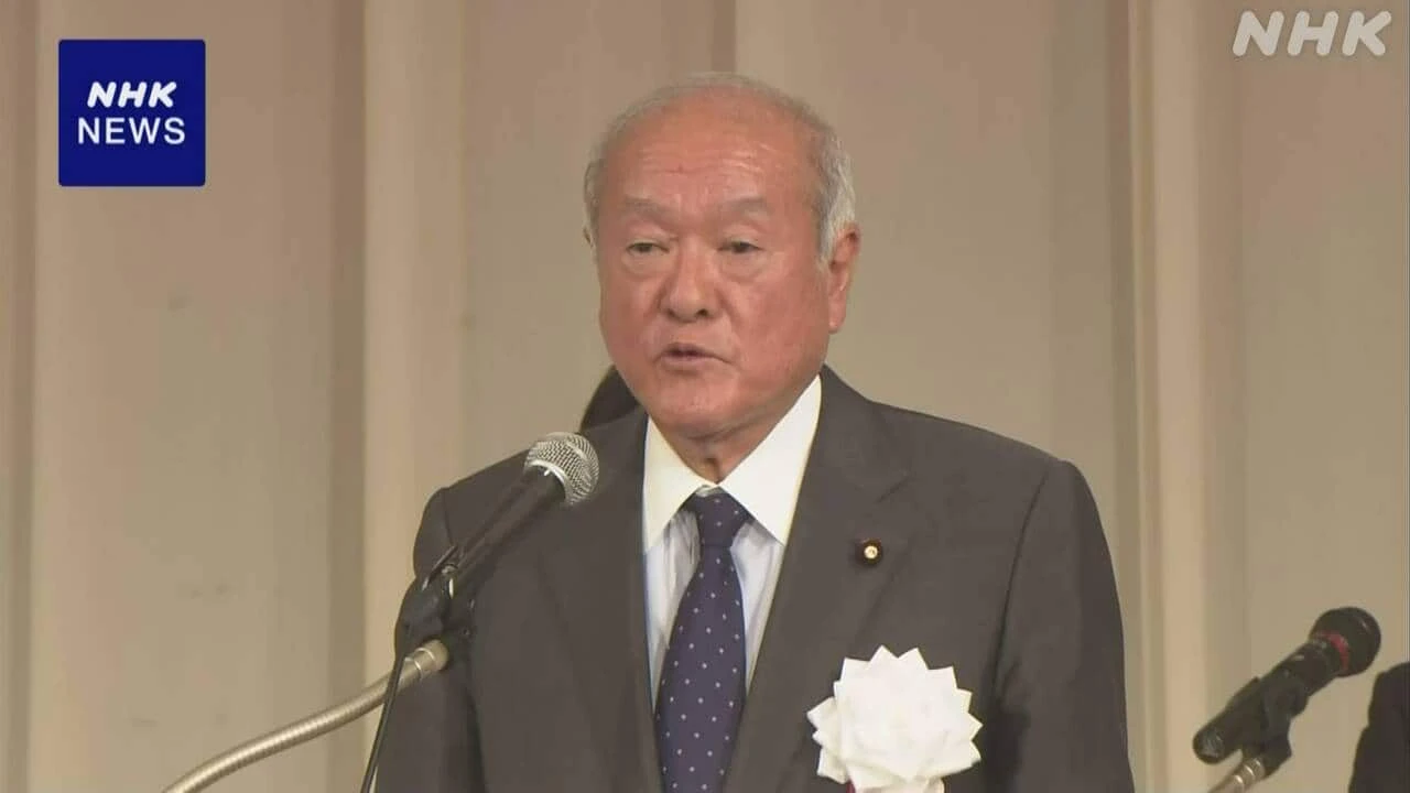 自民 鈴木幹事長 ガソリン価格支援策“見直し含め検討が必要”