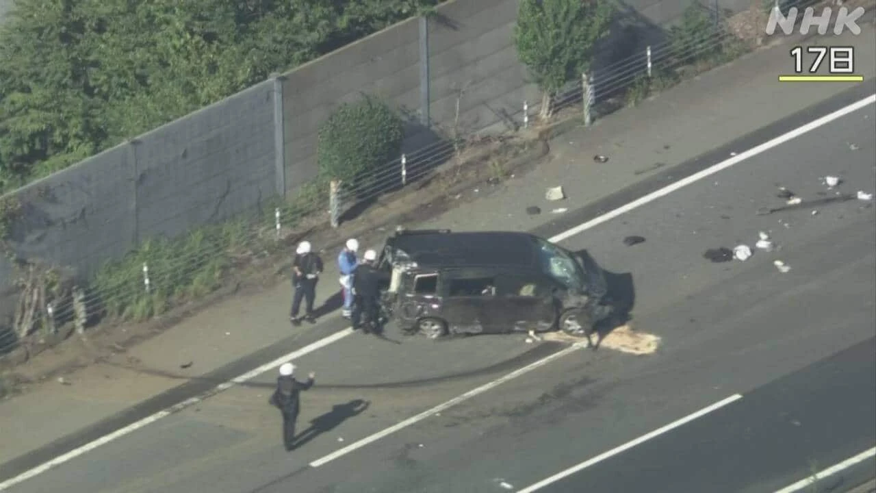 関越道6人死傷事故 ドライバーから基準値3倍のアルコールか