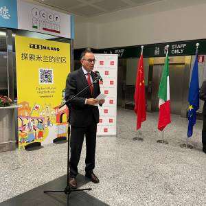 Malpensa, inaugurato l'Access Point per i viaggiatori cinesi