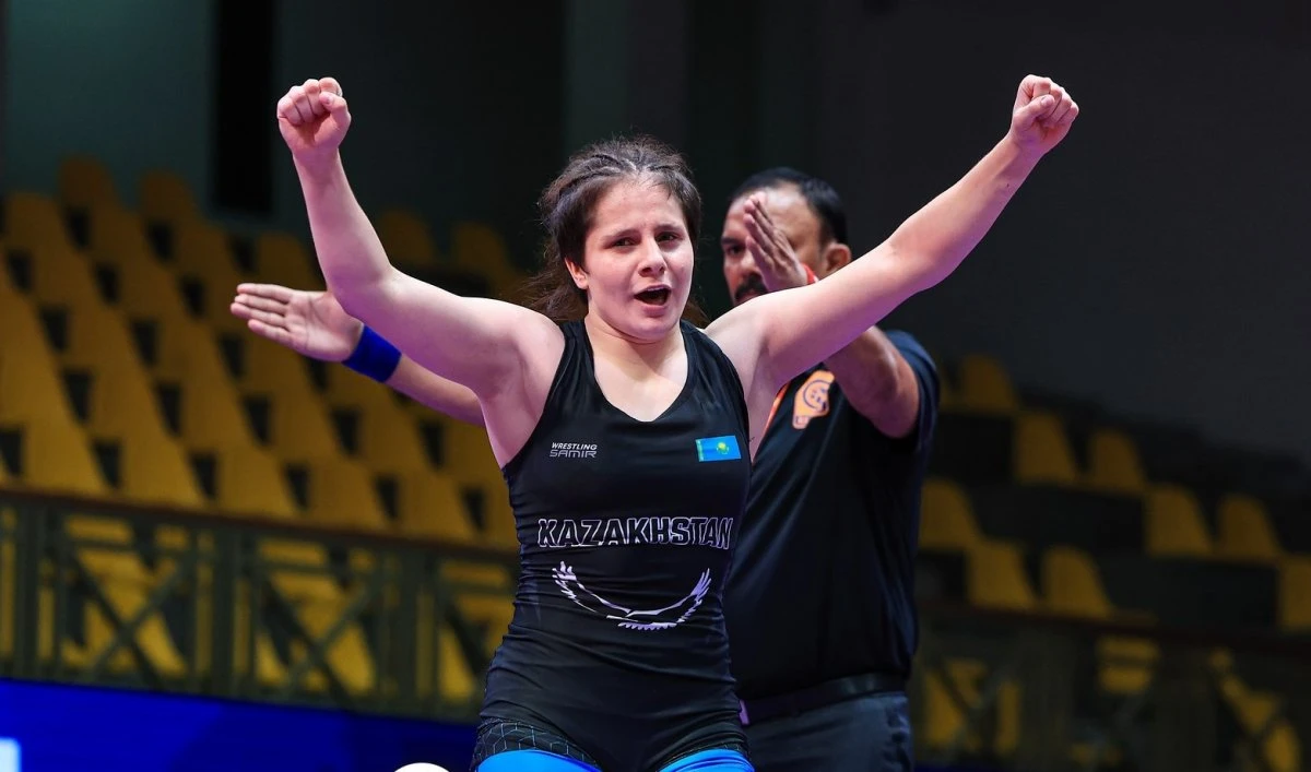 Казахстанка завоевала бронзу чемпионата мира по женской борьбе U20