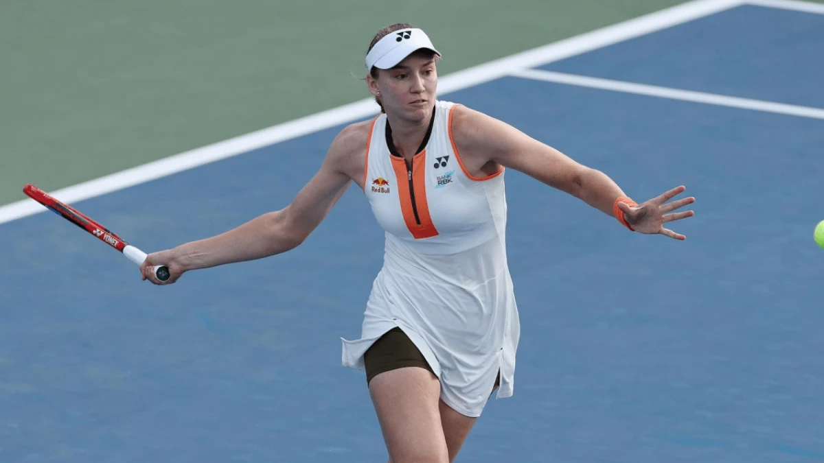 Какое место занимает Елена Рыбакина в рейтинге WTA