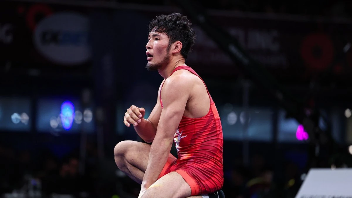 Казахстанец завоевал золото чемпионата Азии по греко-римской борьбе
